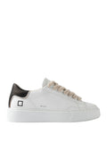 Date Sneakers Sfera Donna W451-SF-CA WhitE-Black - Bianco