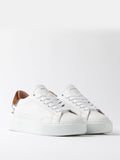 Date Sneakers Sfera Donna W451-SF-PN WhitE-Cuoio - Bianco