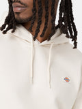 Dickies Felpa Cappuccio Uomo DK0A4XCD Whitecap Gray - Bianco