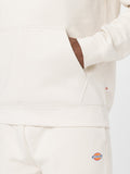 Dickies Felpa Cappuccio Uomo DK0A4XCD Whitecap Gray - Bianco