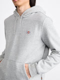 Dickies Felpa Cappuccio Uomo DK0A4XCD Heather Grey - Grigio