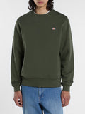 Dickies Felpa Uomo DK0A4XCE Deep Depths - Verde