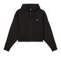 Dickies Felpa Zip Donna DK0A4Y1Z Black - Nero