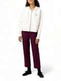 Dickies Felpa Zip Donna DK0A4Y1Z Ecru - Avorio