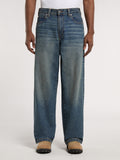 Dickies Jeans a Palazzo Uomo DK0A87NK Khaki Tinted Blue - Denim