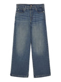 Dickies Jeans a Palazzo Uomo DK0A87NK Khaki Tinted Blue - Denim