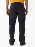 Dickies Jeans Straight Uomo DK0A882A Black Wash Faded - Nero