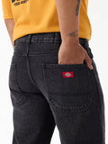 Dickies Jeans Straight Uomo DK0A882A Black Wash Faded - Nero