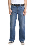 Dickies Jeans Straight Uomo DK0A882A Mid Blue Fade Wash - Denim