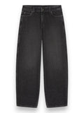 Dickies Jeans Wide Donna DK0A885J Black Wash Faded - Nero