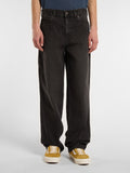 Dickies Jeans Baggy Uomo DK0A88ED Black Wash Faded - Nero