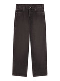 Dickies Jeans Baggy Uomo DK0A88ED Black Wash Faded - Nero