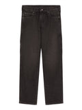 Dickies Jeans Tapered Uomo DK0A88PL Black Wash Faded - Nero