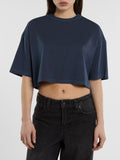 Dickies T-shirt Donna DK0A8BV9 Navy - Blu