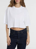 Dickies T-shirt Donna DK0A8BV9 White - Bianco