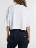 Dickies T-shirt Donna DK0A8BV9 White - Bianco