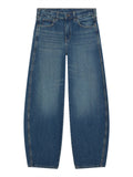 Dickies Jeans Wide Donna DK0A8C2I Mid Blue Fade Wash - Denim