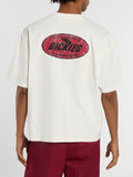 Dickies T-shirt Uomo DK0A8CCL Egret - Bianco
