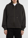 Dickies Felpa Zip Donna DK0A8CDJ Black - Nero