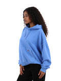 Dickies Felpa Cappuccio Donna DK0A8CDK Lavender Purple - Blu
