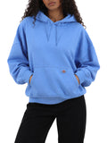 Dickies Felpa Cappuccio Donna DK0A8CDK Lavender Purple - Blu
