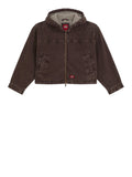 Dickies Giubbino di Jeans Donna DK0A8CHU Dark Brown - Marrone