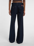 Dickies Jeans Wide Donna DK0A8D9H Rinsed - Denim