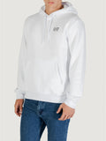 Ea7 Felpa Cappuccio Uomo 7M000570AF10377 White/black - Bianco