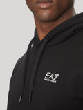 Ea7 Felpa Cappuccio Emporio Armani Uomo 7M000570AF10377 Black/white - Nero