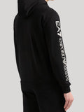 Ea7 Felpa Zip Emporio Armani Uomo 7M001047AF10377 Black/white - Nero