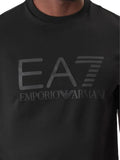 Ea7 T-shirt Emporio Armani Uomo 7M001412AF22264 Black/black - Nero