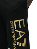 Ea7 Pantalone Tuta Emporio Armani Uomo 7M001415AF22266 Black/gold - Nero