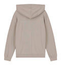Ea7 Felpa Zip Emporio Armani Donna 7W000192AF24375 Cinder - Avorio