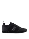 Ea7 Sneakers Emporio Armani Unisex 7X000337AF18613 Triple Black+silver - Nero