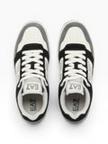Ea7 Sneakers Emporio Armani Unisex 7X000912AF23110 Black+pewter+vapor B - Nero