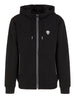 ea7 felpa zip emporio armani uomo 8npm20pj4ez black nero 161475044