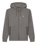 Ea7 Felpa Zip Emporio Armani Uomo 8NPM20PJ4EZ Pewter - Grigio