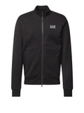 Ea7 Felpa Zip Emporio Armani Uomo 8NPM36PJVTZ Black - Nero