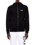 Ea7 Felpa Zip Emporio Armani Uomo 8NPM38PJVTZ Black - Nero
