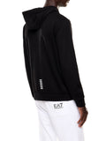 Ea7 Felpa Zip Emporio Armani Uomo 8NPM38PJVTZ Black - Nero