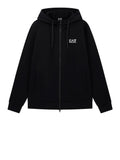 Ea7 Felpa Zip Emporio Armani Uomo 8NPM38PJVTZ Black - Nero
