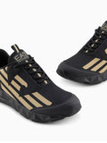Ea7 Sneakers Emporio Armani Unisex X8X217XK433 Triple Black+light G - Nero