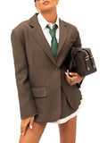 ELEH Blazer Donna EFW260004 Moro - Marrone