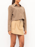 ELEH Camicia Casual Donna EFW260119 Cammello - Beige