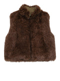 ELEH Gilet Donna EFW260129 - Marrone