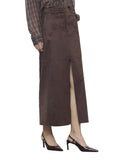 ELEH Gonna Longuette Donna EFW260134 Moro - Marrone