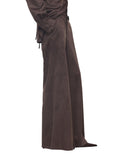 ELEH Pantalone Palazzo Donna EFW260135 Moro - Marrone