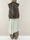ELEH Gilet Donna EFW260167 Fango - Marrone