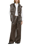 ELEH Gilet Donna EFW260168 Fango - Marrone