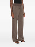 ELEH Pantalone Straight Donna EFW260169 Fango - Marrone